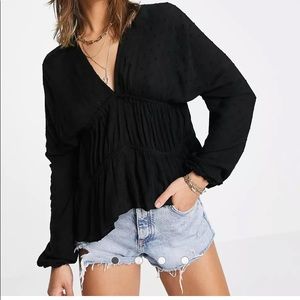 ASOS Design Smock Top